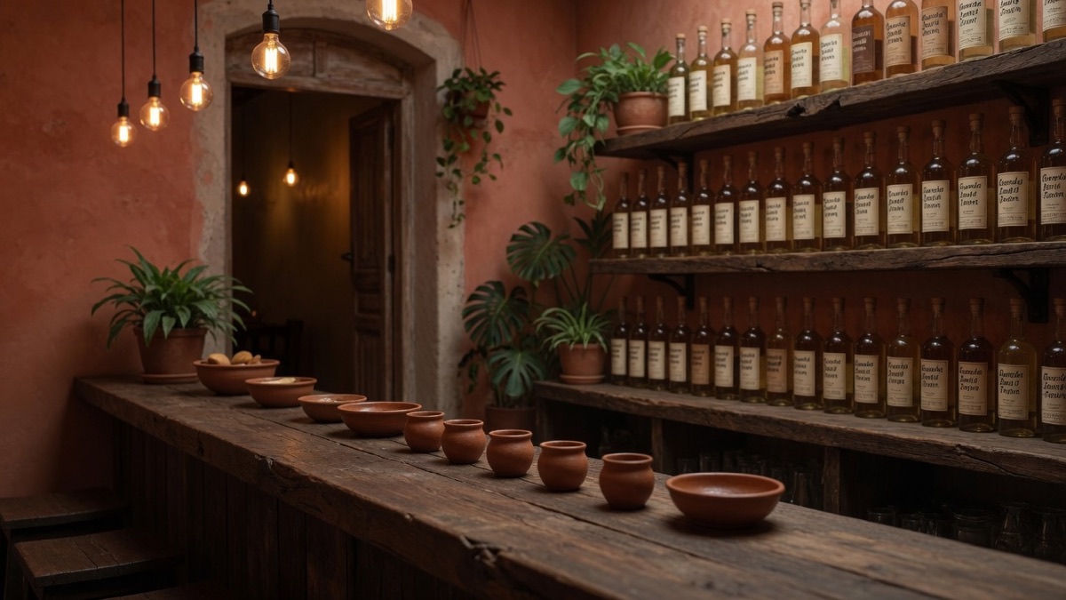 Barra de mezcal